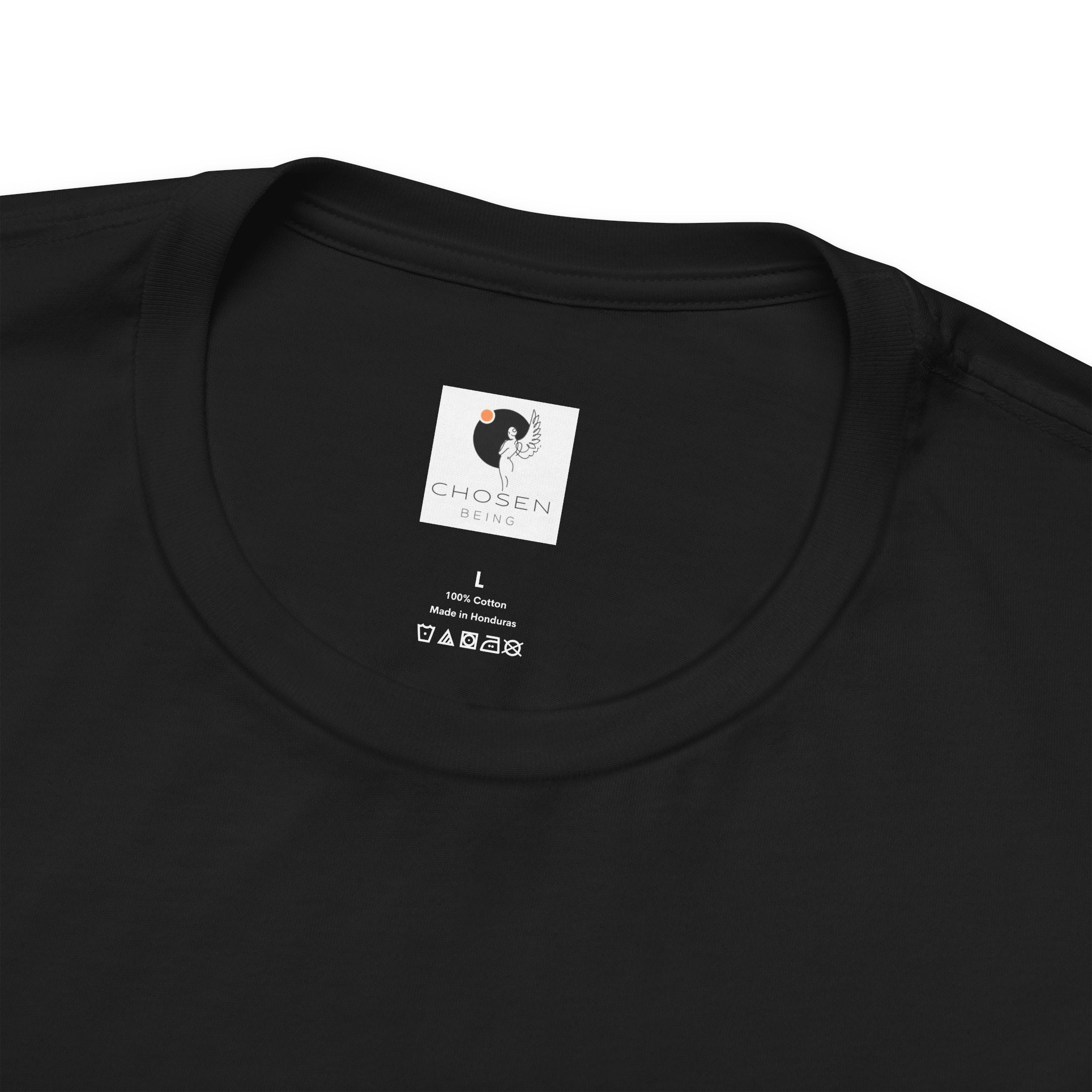 Trust Krishna Tee — Minimal Spiritual Yoga Shirt