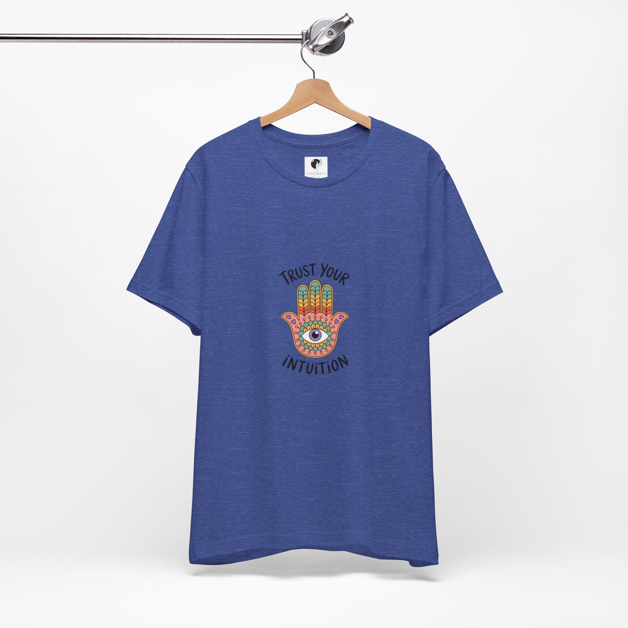Trust Your Intuition Hamsa T-Shirt – Spiritual Boho Tee