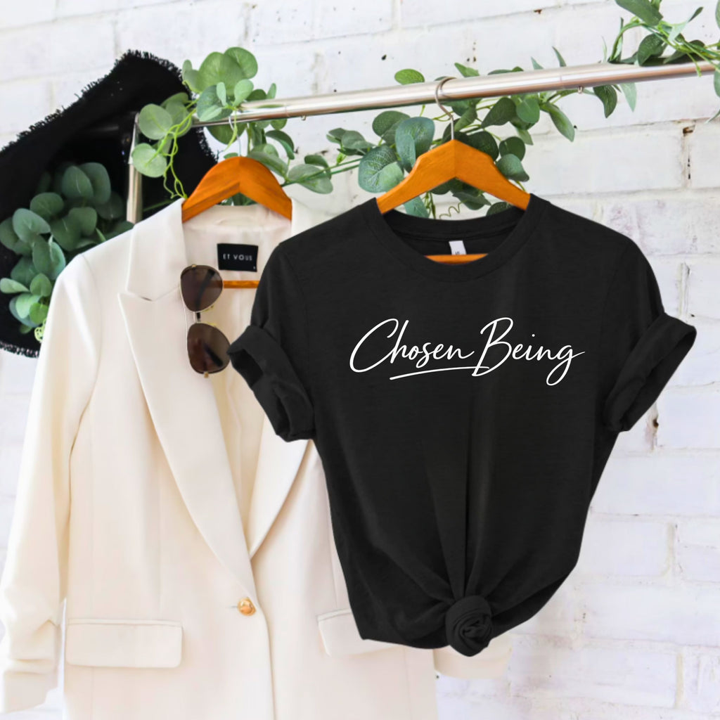 Chosen Being Tee — 'Chosen Being' Cotton Crew Tee (unisex)