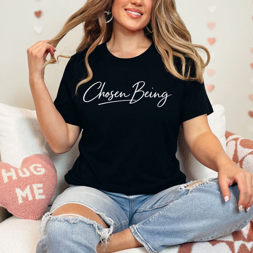 Chosen Being Tee — 'Chosen Being' Cotton Crew Tee (unisex)
