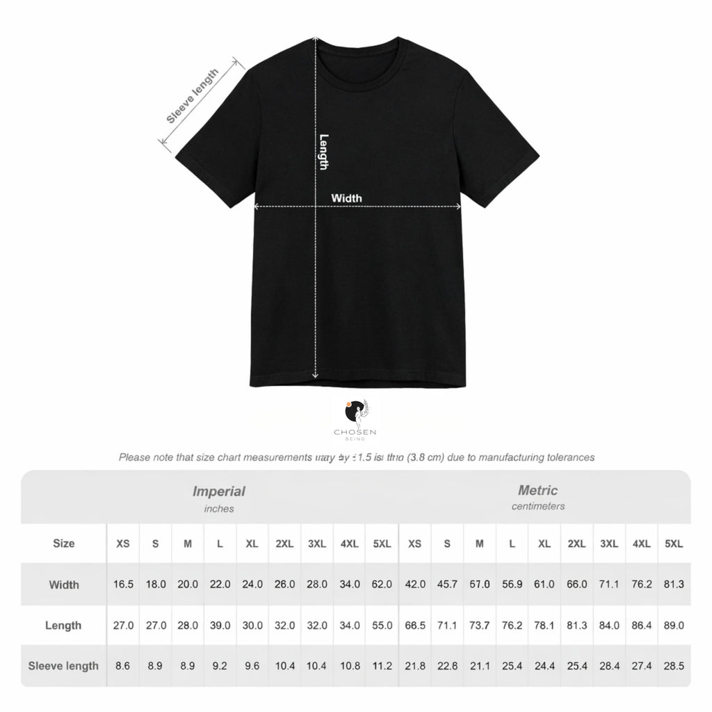 Chosen Being Tee — 'Chosen Being' Cotton Crew Tee (unisex)