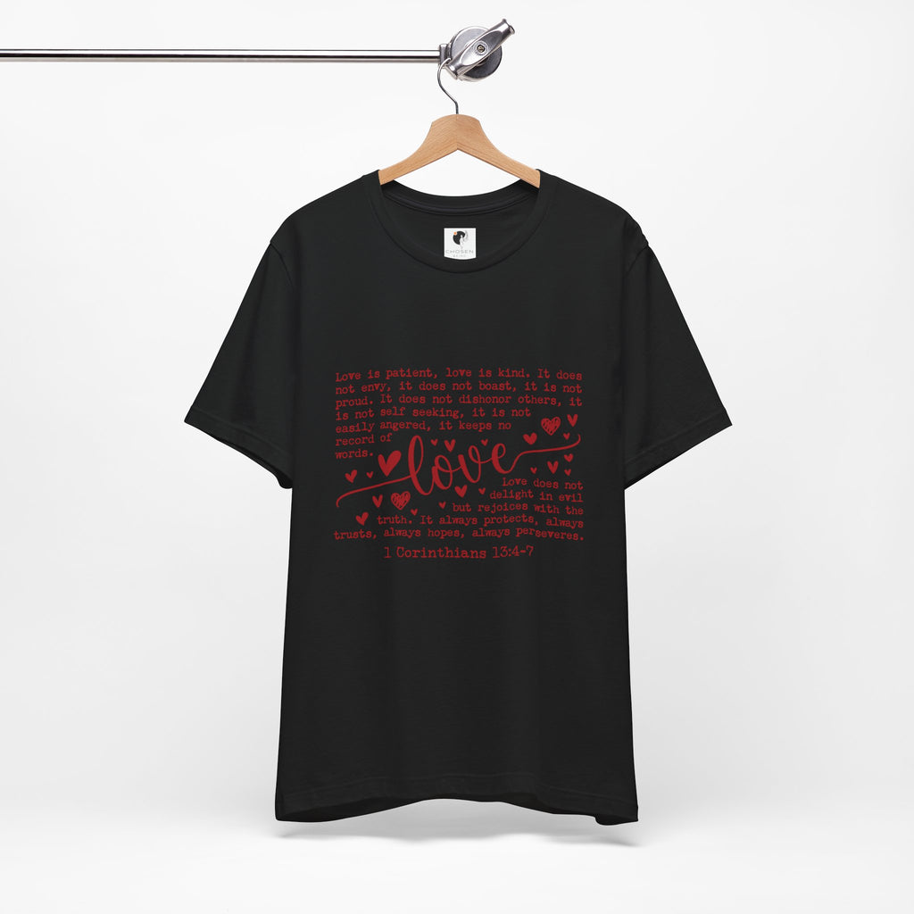 Love Is Patient 1 Corinthians Tee — Inspirational Christian Tee