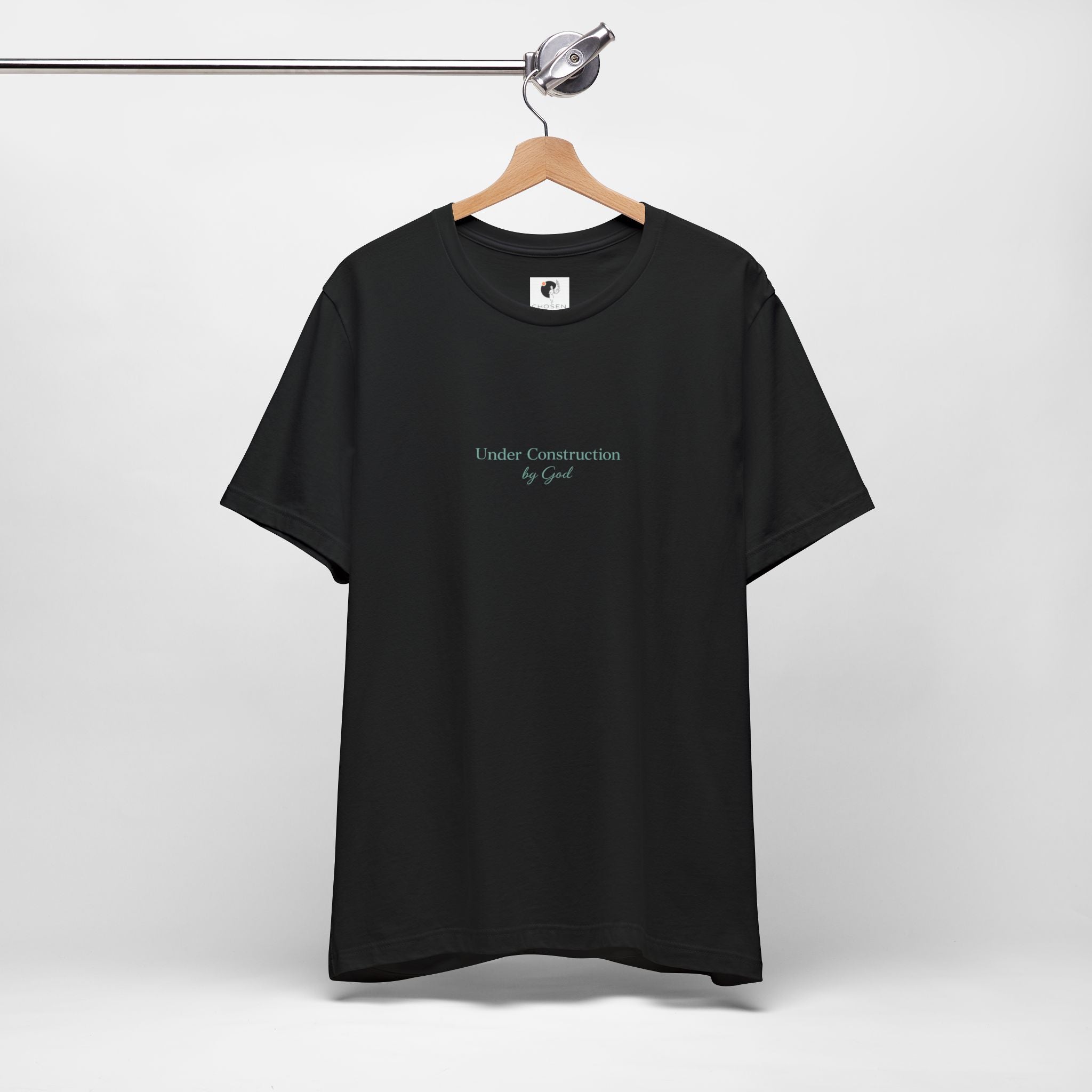 Under Construction by God T-Shirt — Faith-Inspired Minimalist Tee