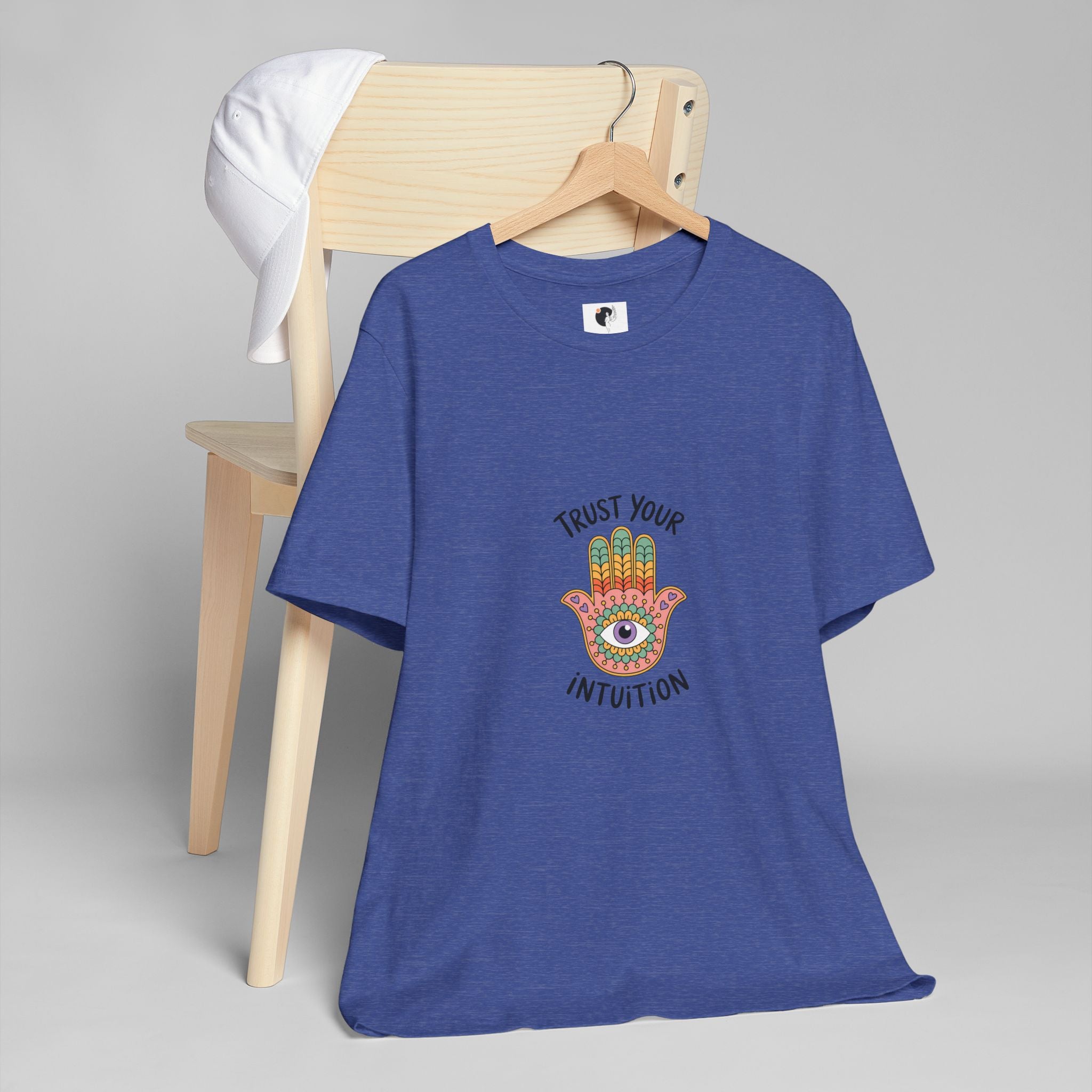 Trust Your Intuition Hamsa T-Shirt – Spiritual Boho Tee