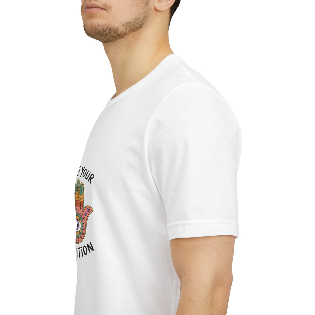 Trust Your Intuition Hamsa T-Shirt – Spiritual Boho Tee